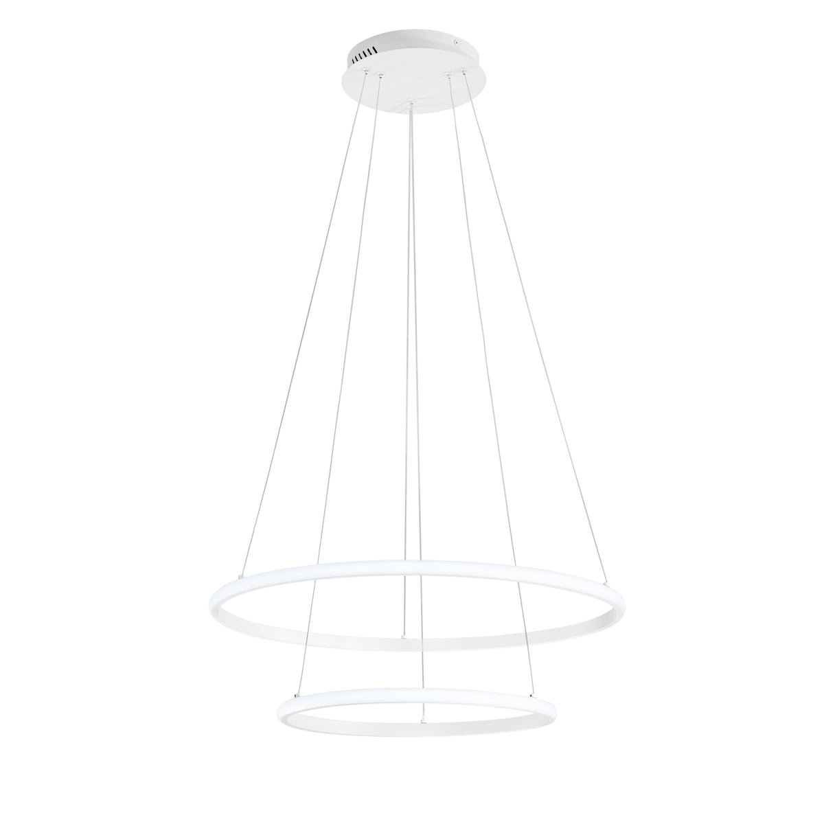 SOSPENSIONE LED AXIS BIANCA 31W 2635LM CCT+RGB DYGITAL CON TELECOMANDO 60/40X150CM