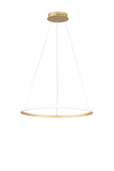 SOSPENSIONE LED AXIS ORO 31W 3300LM CCT 60X150CM