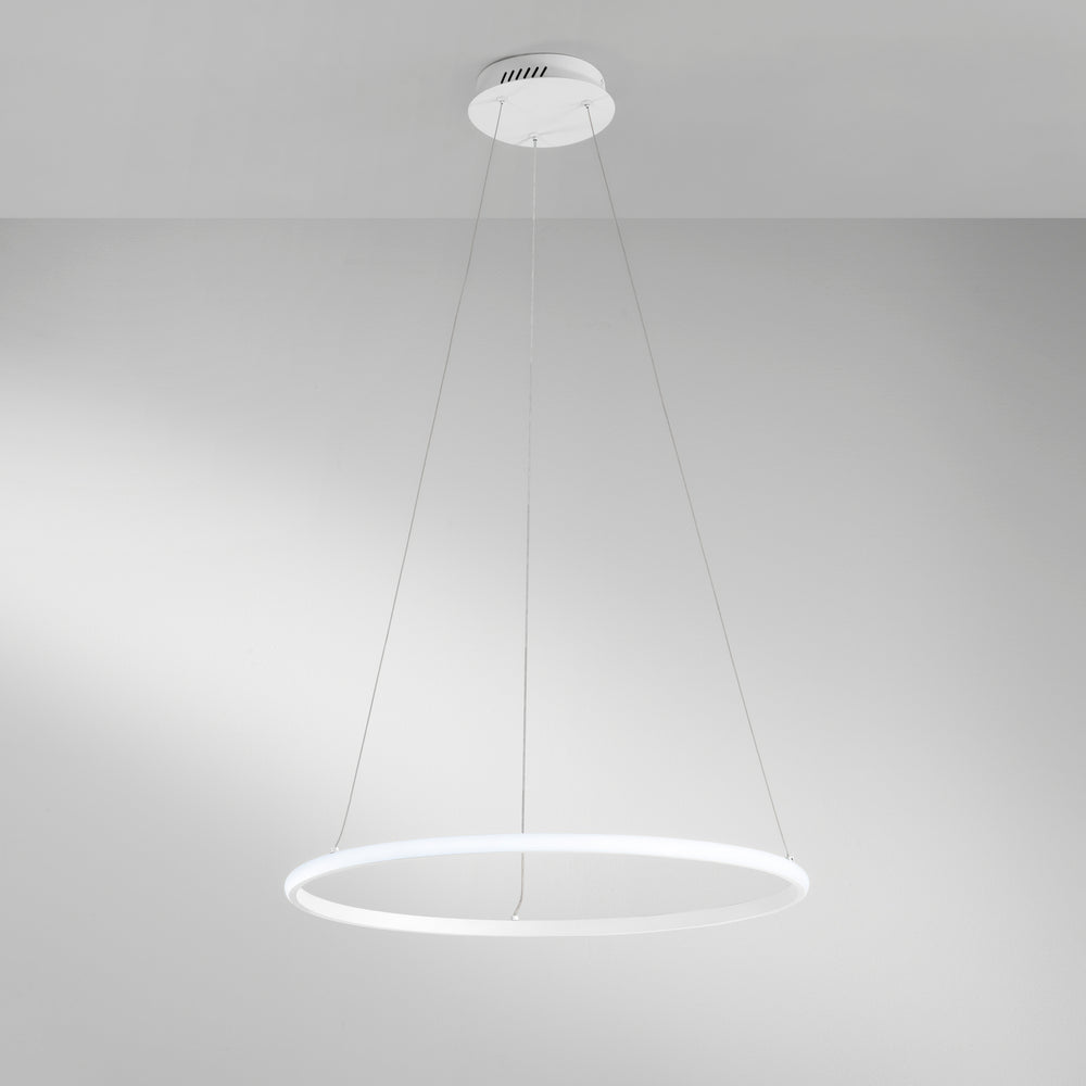 SOSPENSIONE LED AXIS BIANCA 31W 3300LM CCT 60X150CM