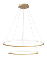 SOSPENSIONE LED AXIS ORO 70W 7700LM CCT 80/60X150CM
