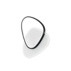 PLAFONIERA LED AYRTON TONDEGGIANTE NERA 42W 4500LM CCT 35X7X45CM