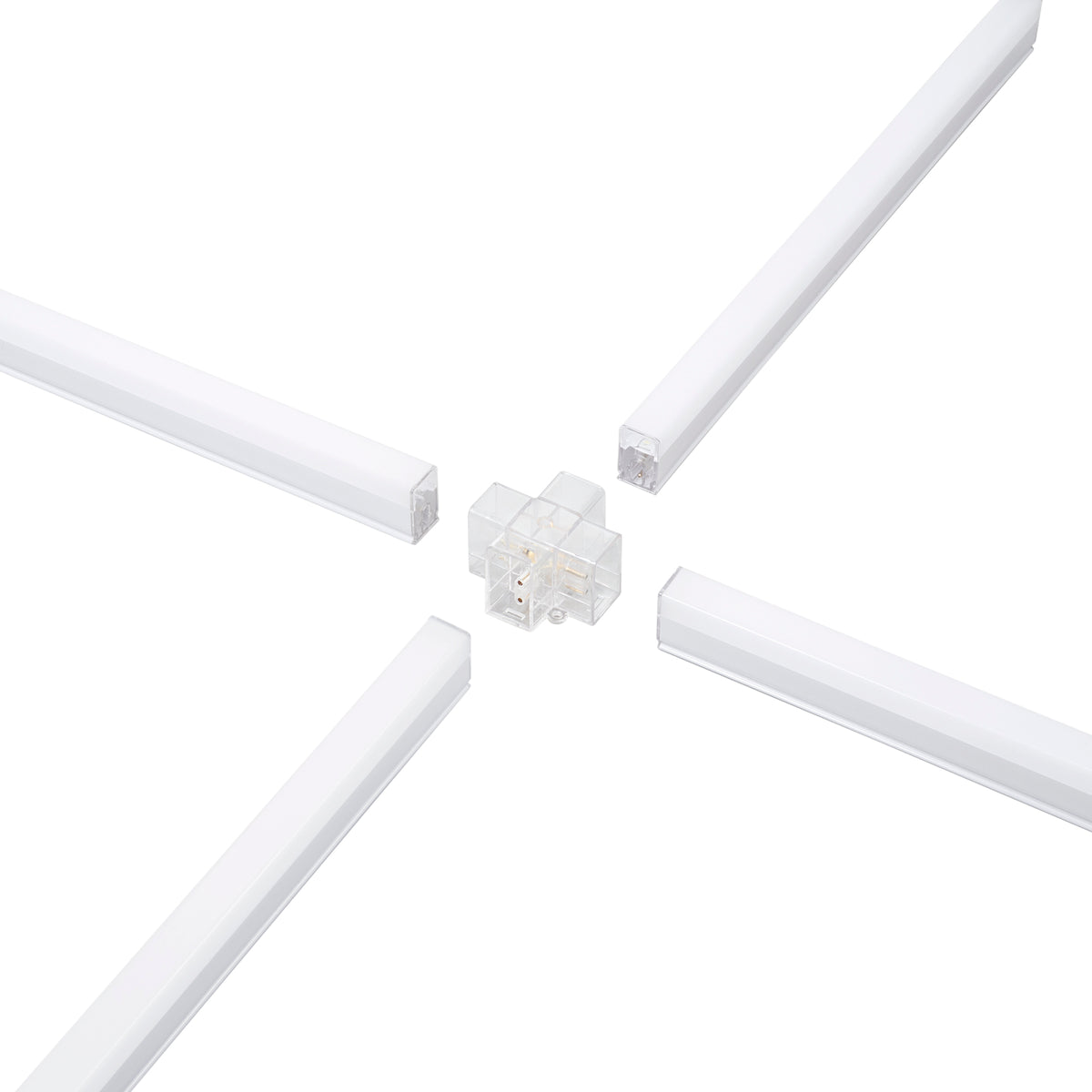 Connettore a X per barra LED SHAPE"