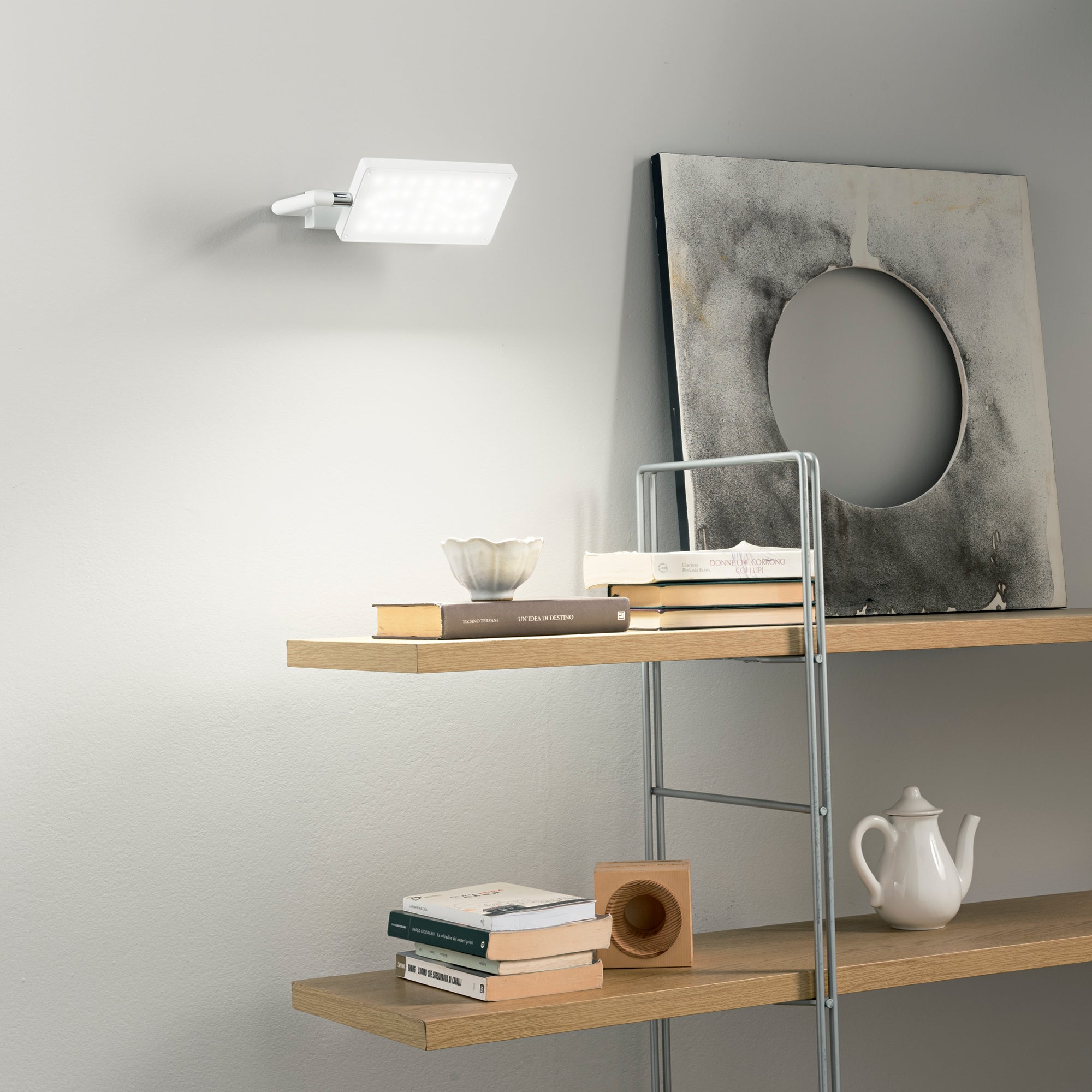 APPLIQUE LED BOOK BIANCA 18W 1820LM 3200K 22,5X15X10CM