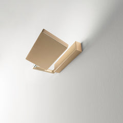 APPLIQUE LED BOOK ORO 18W 1820LM 3200K 22,5X15X10CM