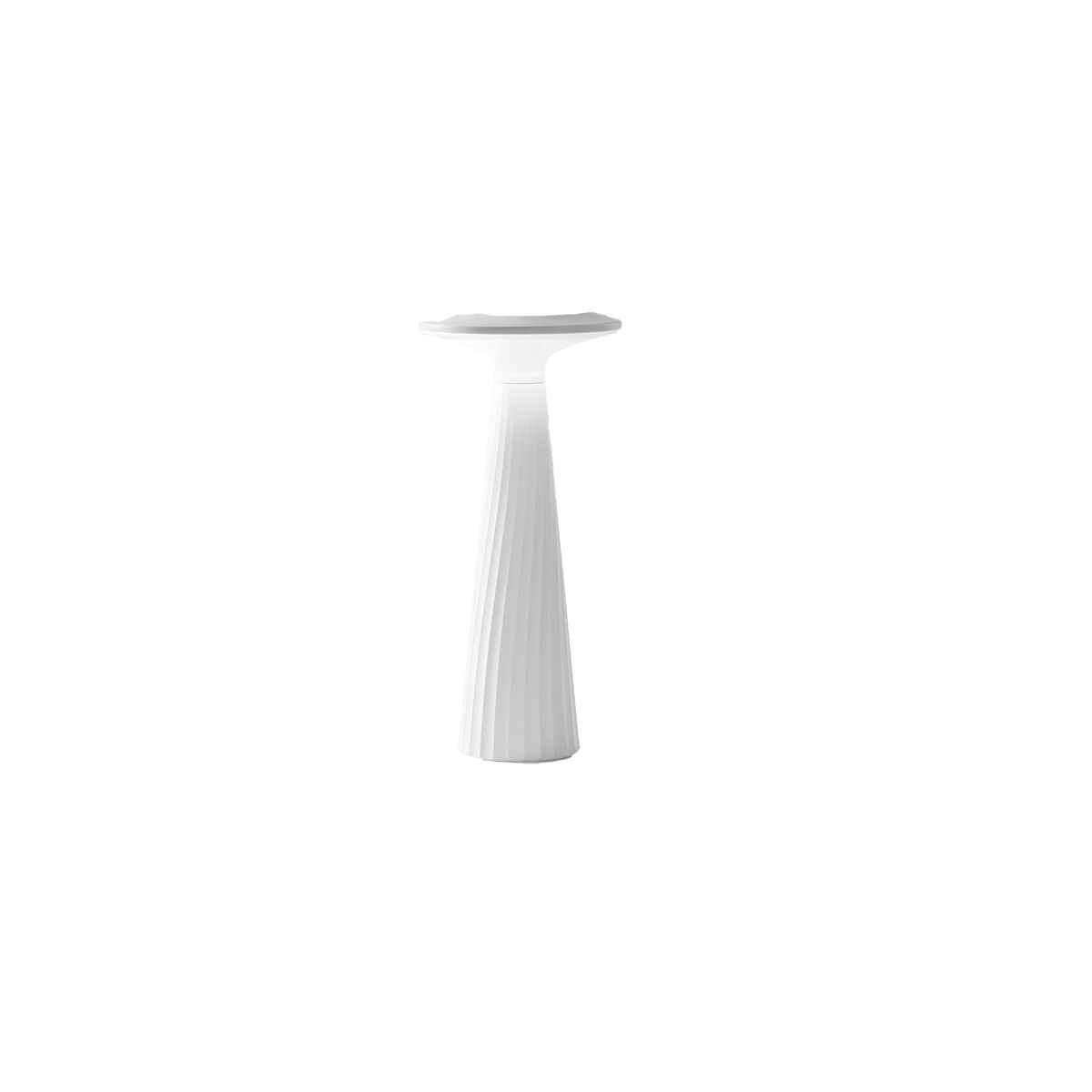 "Lampada LED ricaricabile da esterno BRIO bianca con dimmer IP44"