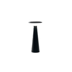 "Lampada LED ricaricabile da esterno BRIO nera con dimmer IP44