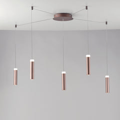 PLAFONIERA LED CANDLE BRONZO 35W 3600LM 4000K 400X20X4CM