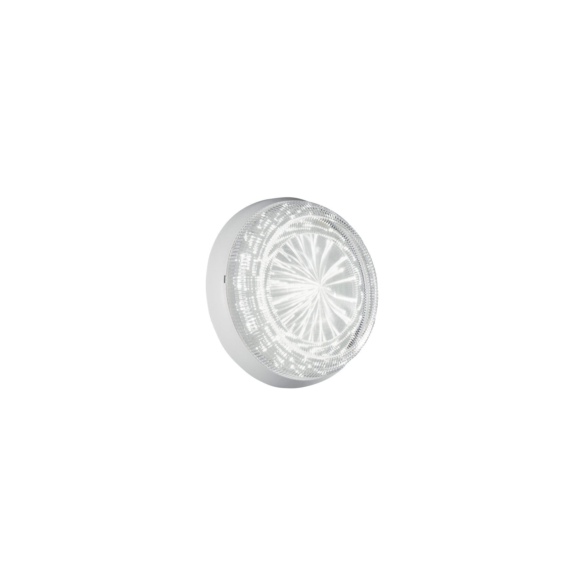 "Plafoniera LED da esterno CAPRI bianca Ø25,4cm 30W con CCT IP65"