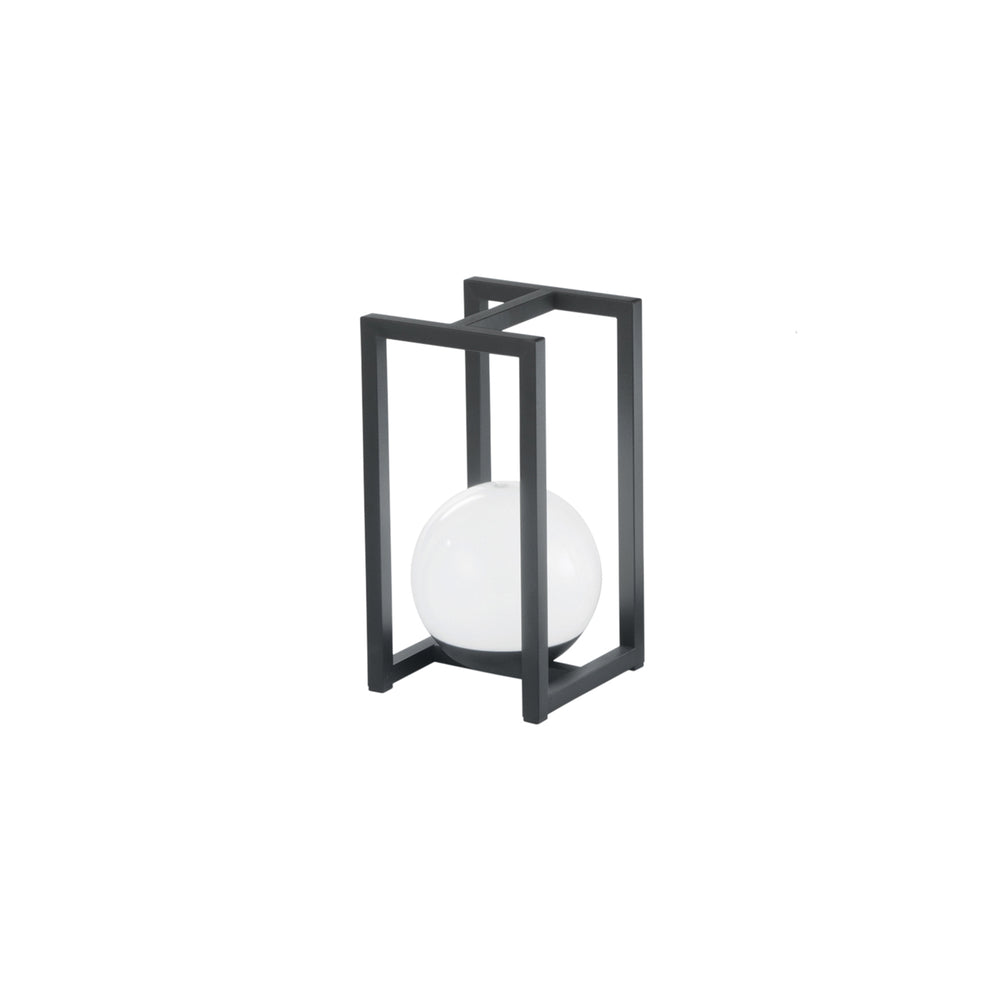 LAMPADA RICARICABILE LED CLIMAX NERA 2W 140LM 4000K IP54 16X16X30,4CM