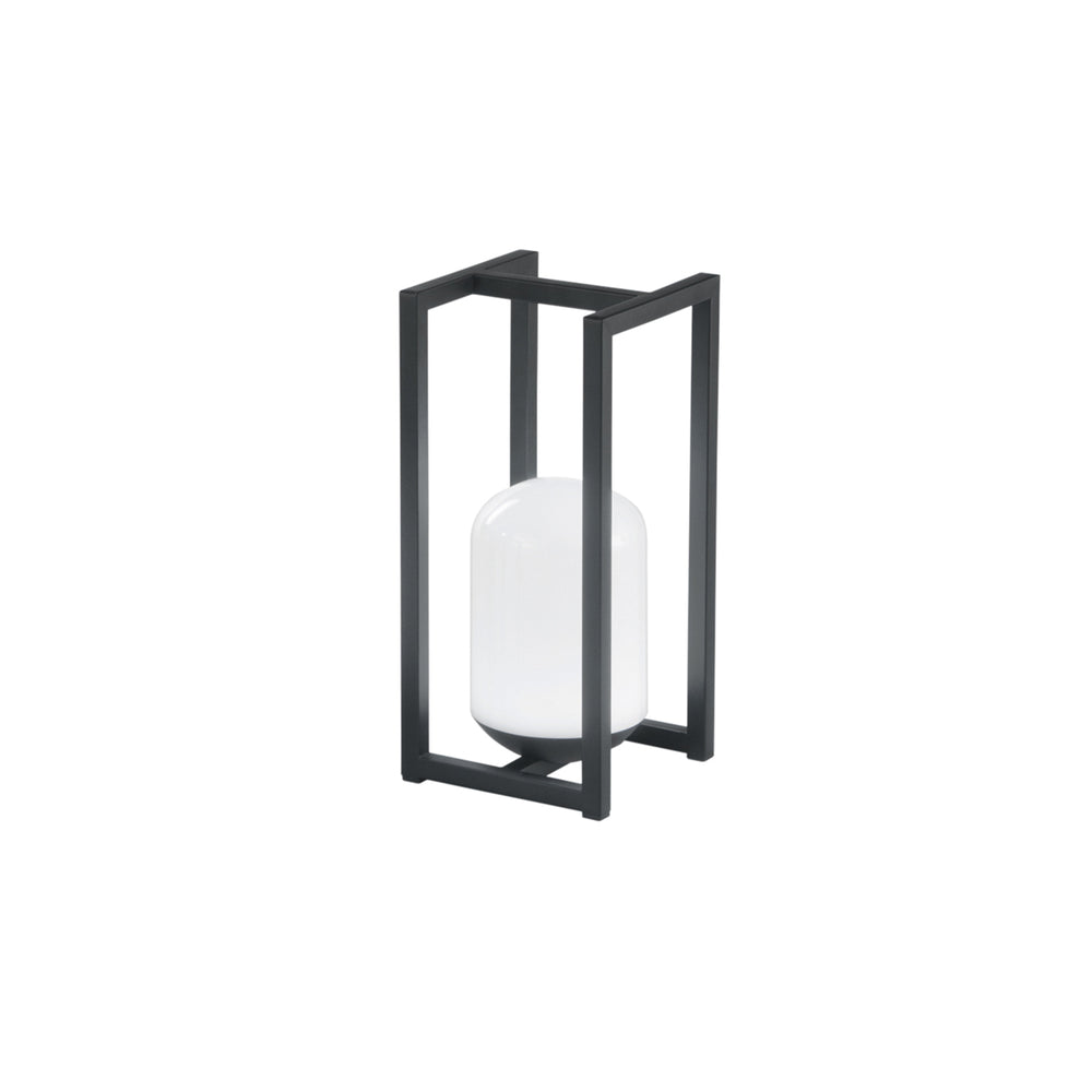 LAMPADA RICARICABILE LED CLIMAX NERA 2W 140LM 4000K IP54 16X16X35,4CM
