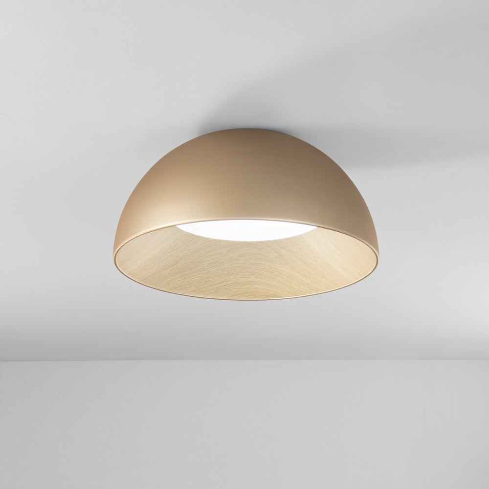 PLAFONIERA LED COCO ORO 40W 4400LM CCT 50X29CM