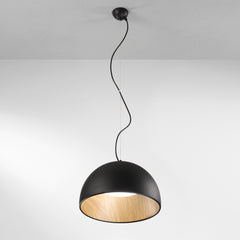 SOSPENSIONE LED COCO NERA 30W 3300LM CCT 35X181CM