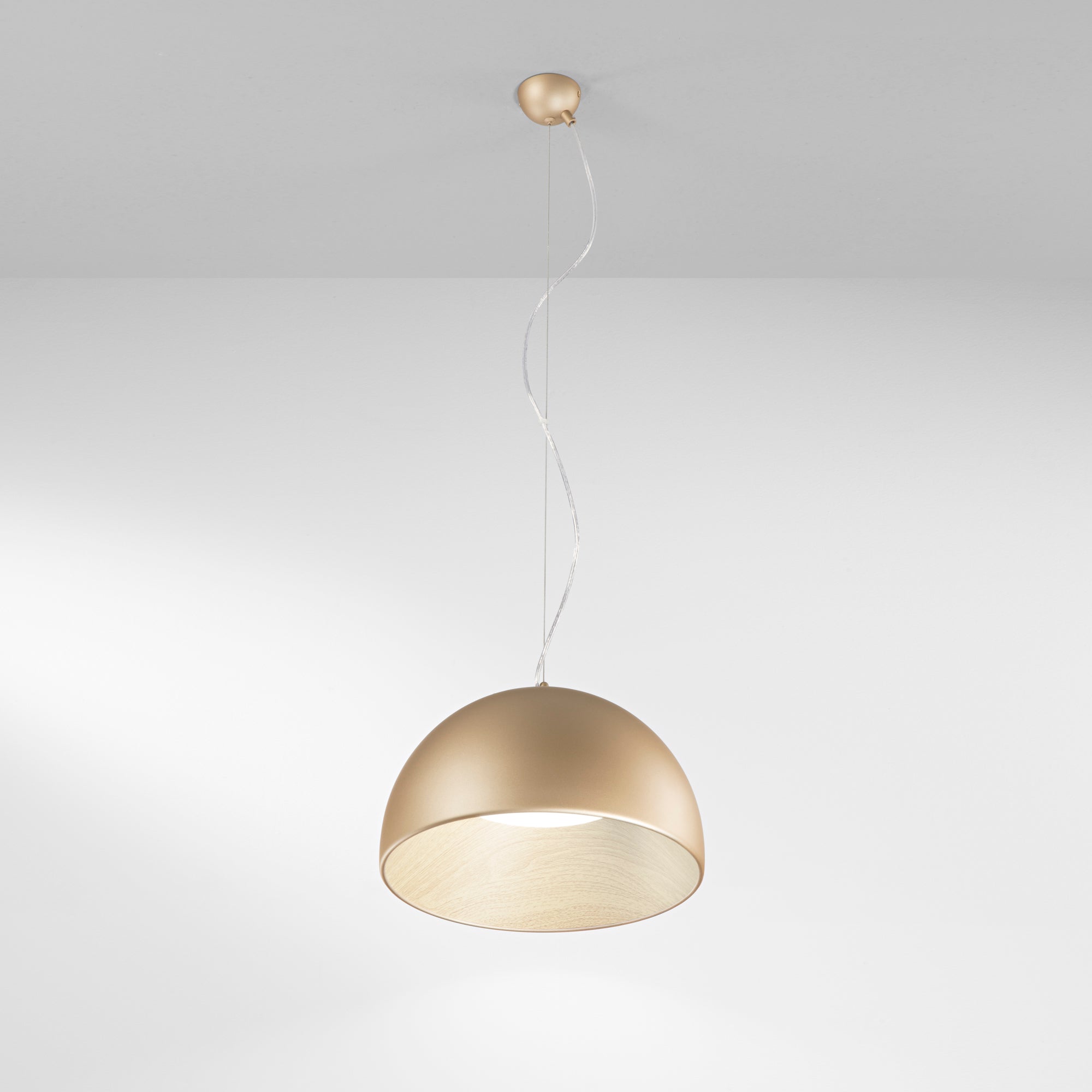 SOSPENSIONE LED COCO ORO 30W 3300LM CCT 35X181CM