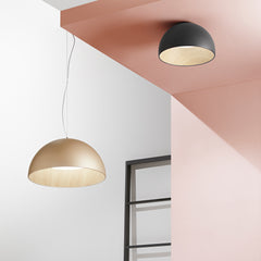 SOSPENSIONE LED COCO ORO 40W 4400LM CCT 50X187CM