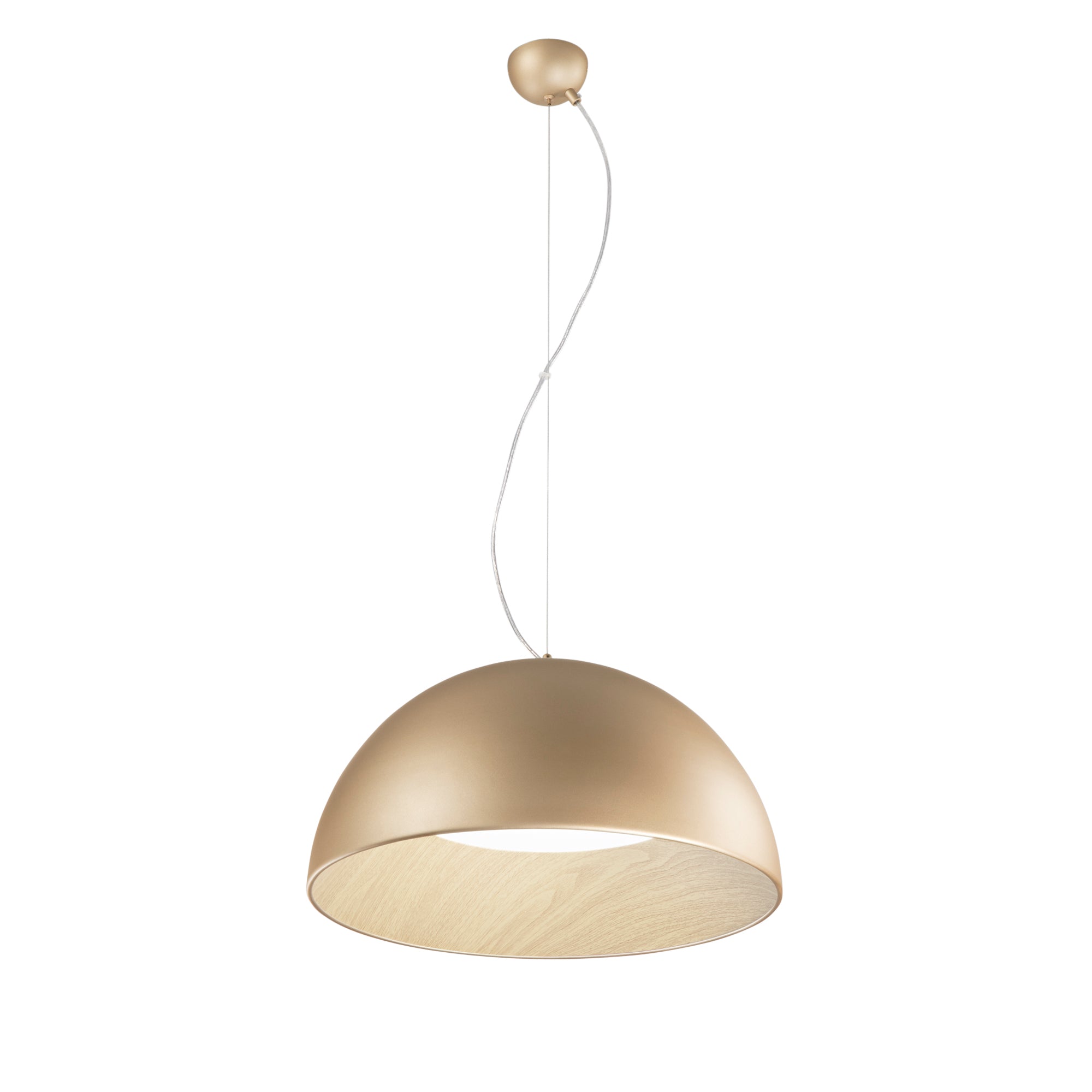 SOSPENSIONE LED COCO ORO 40W 4400LM CCT 50X187CM