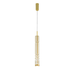 SOSPENSIONE LED CROOKES AMBRA 8W 800LM CCT 8X8X234CM