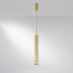 SOSPENSIONE LED CROOKES AMBRA 8W 800LM CCT 8X8X234CM