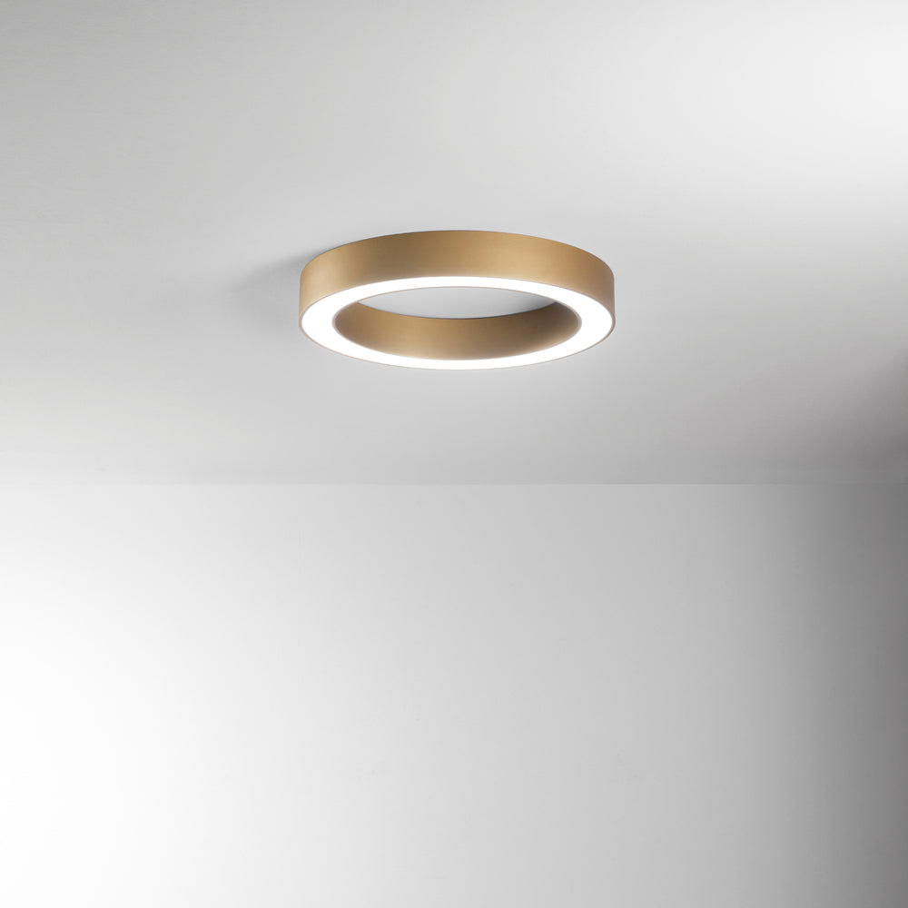 PLAFONIERA LED DEMOS ORO 60W 6600LM CCT 60X8,5CM