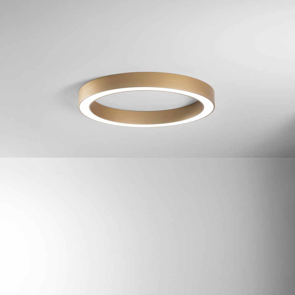 PLAFONIERA LED DEMOS ORO 80W 8800LM CCT 80X8,5CM