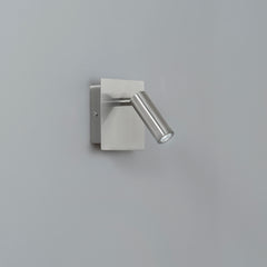APPLIQUE LED DICKENS ORIENTABILE NICKEL 2,2W 220LM 3000K 11X11X9CM