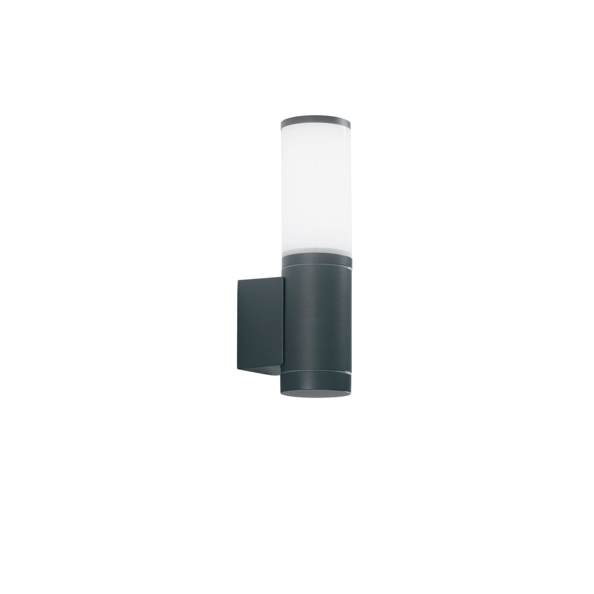 "Applique LED da esterno DISCOVERY cilindrica antracite 13W luce naturale"