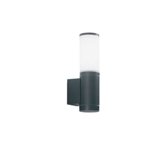 "Applique LED da esterno DISCOVERY cilindrica antracite 13W luce naturale"