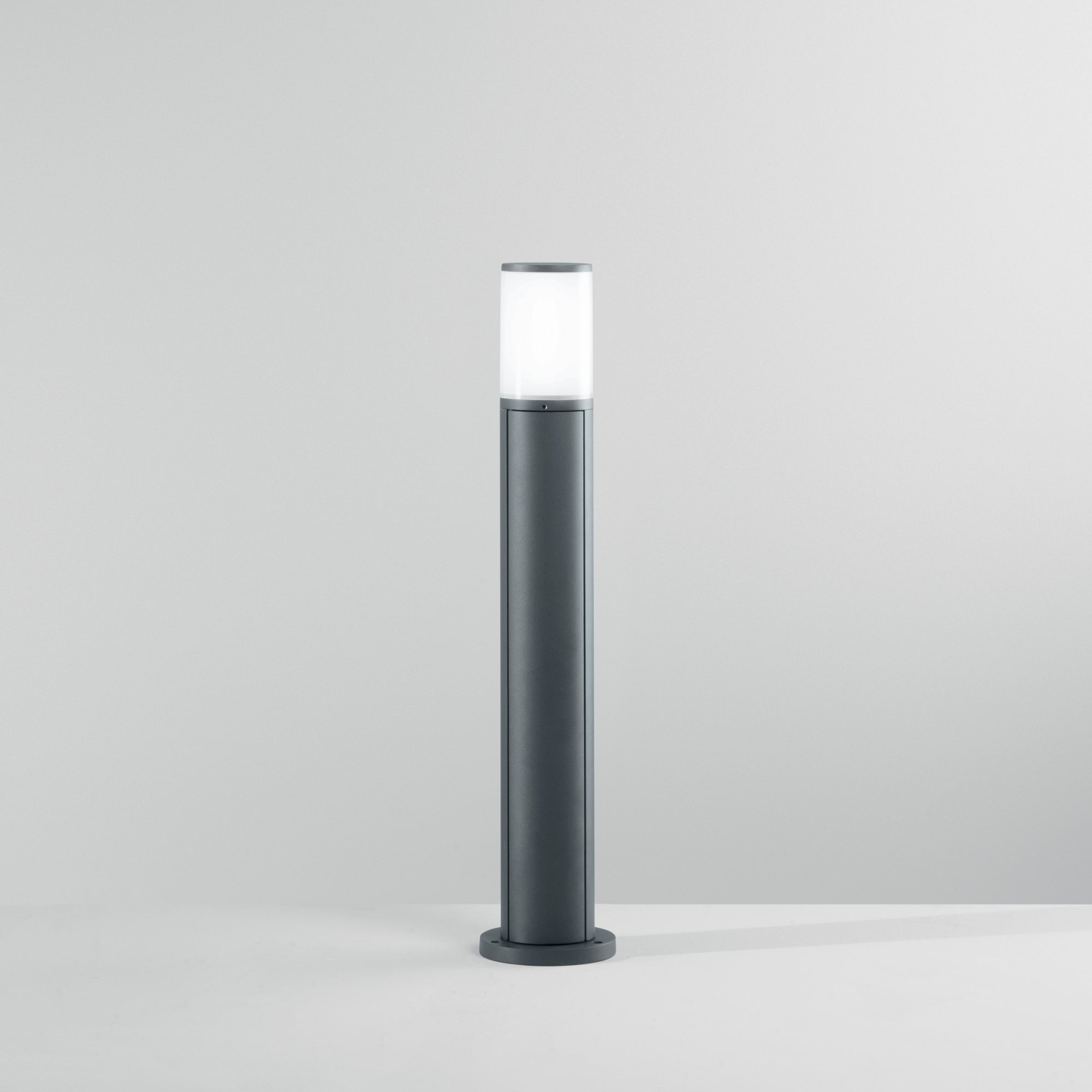 PALO LED DISCOVERY ANTRACITE 13W 1440LM 4000K IP54 2 PRESE SCHUKO 2500W 13X65CM