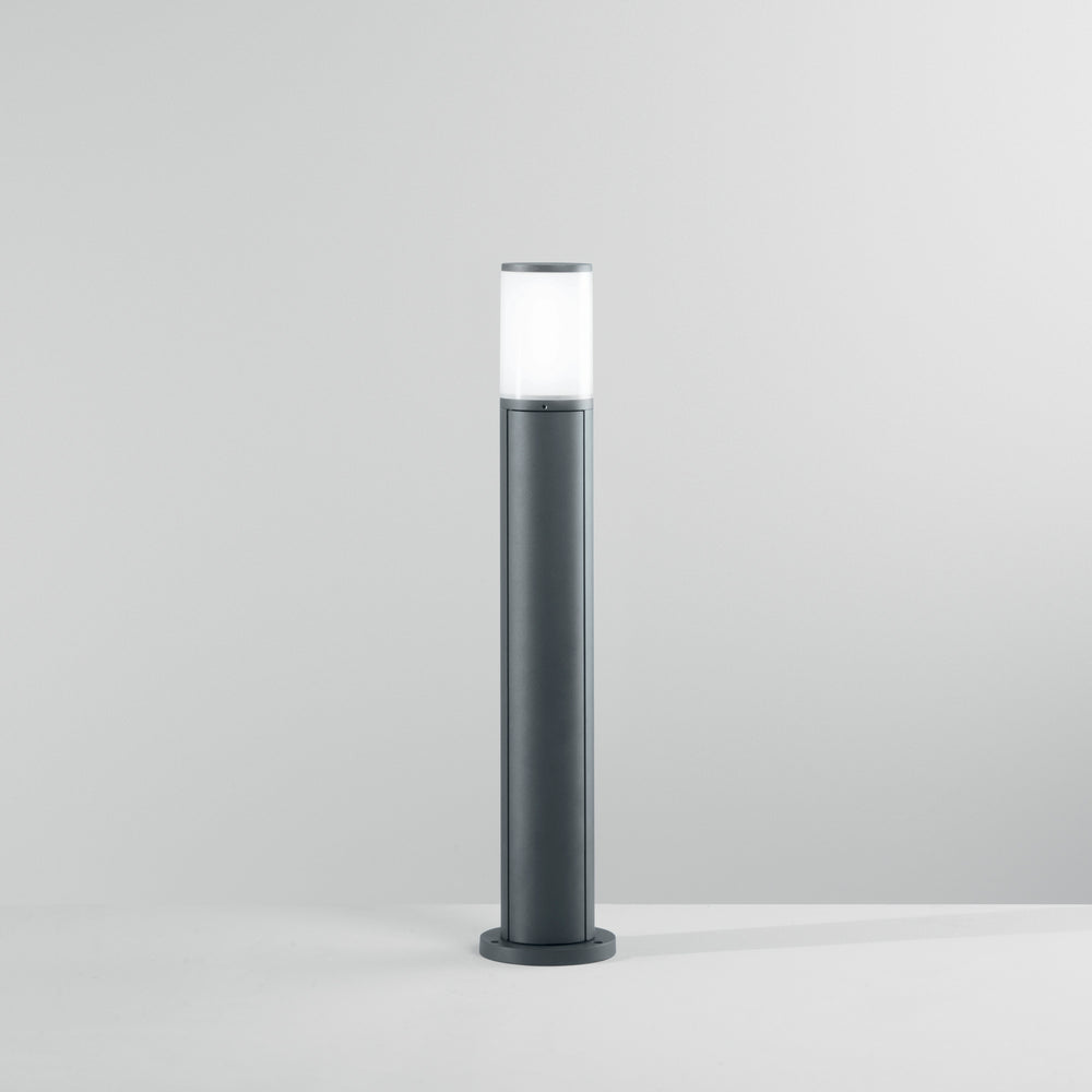 PALO LED DISCOVERY ANTRACITE 13W 1440LM 4000K IP54 2 PRESE SCHUKO 2500W 13X65CM