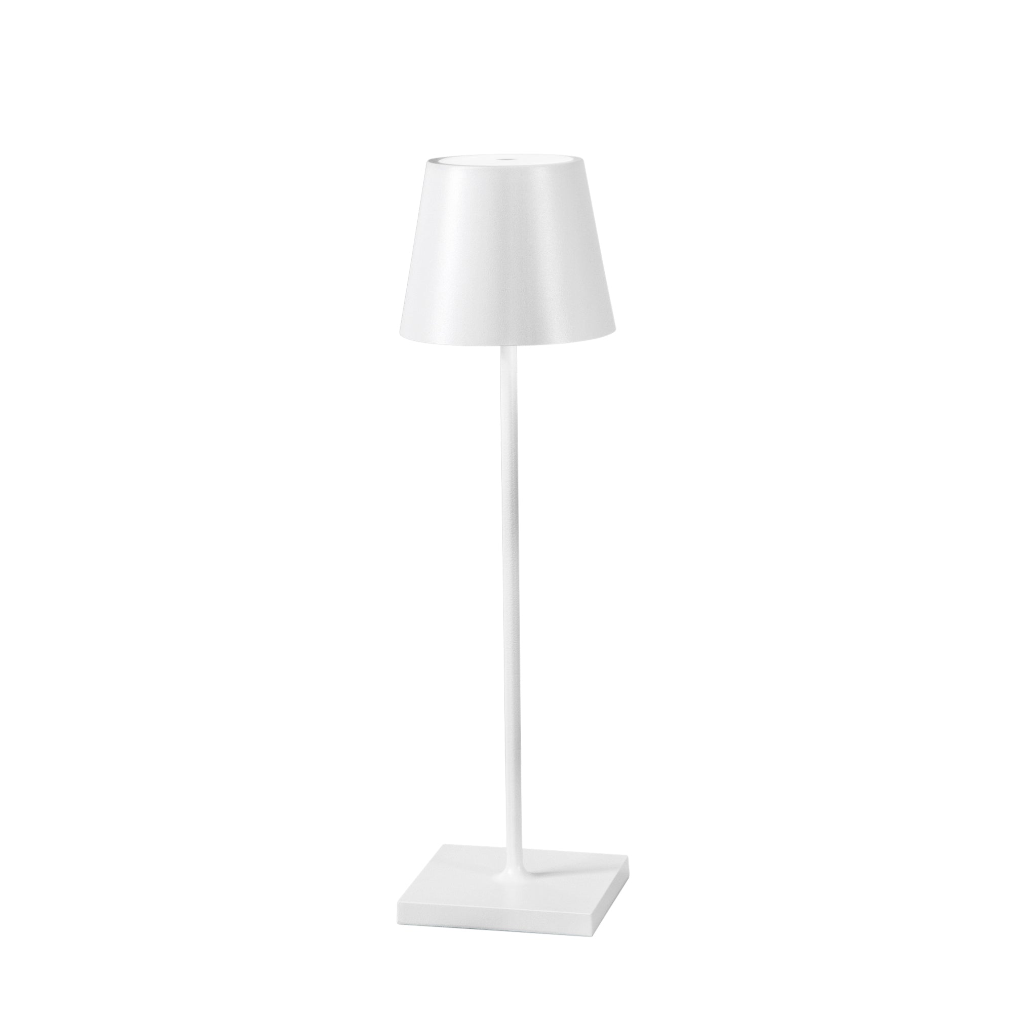 LAMPADA DA TAVOLO RICARICABILE LED DRINK BIANCA 2,2W 190LM 3000K DIMM. IP54 10X36CM