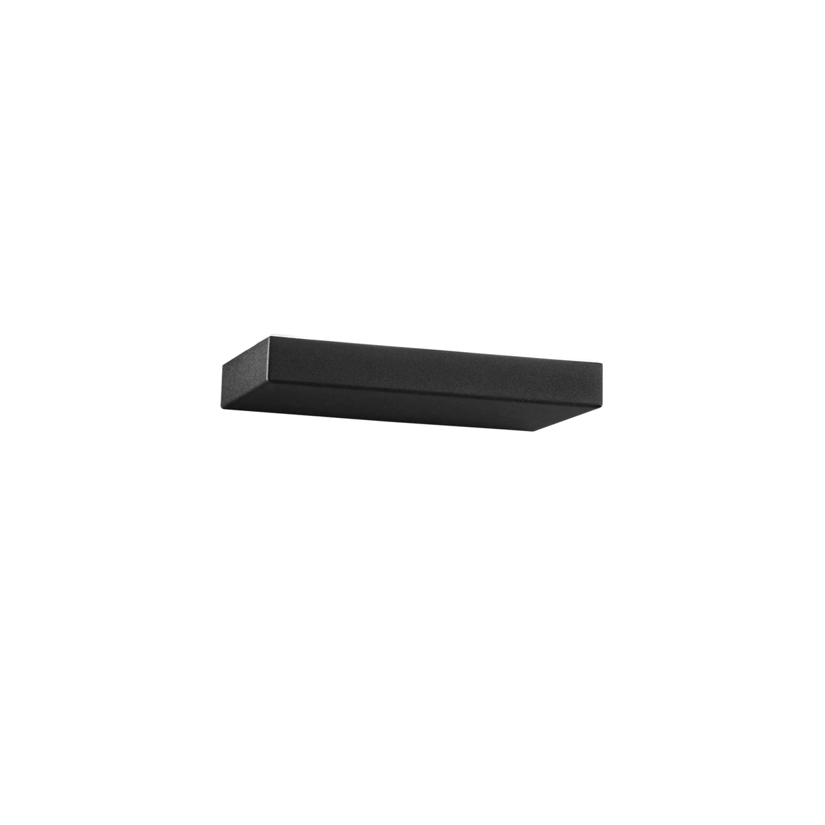 "Applique LED EIDOS in metallo nero con luminosità regolabile e CCT"