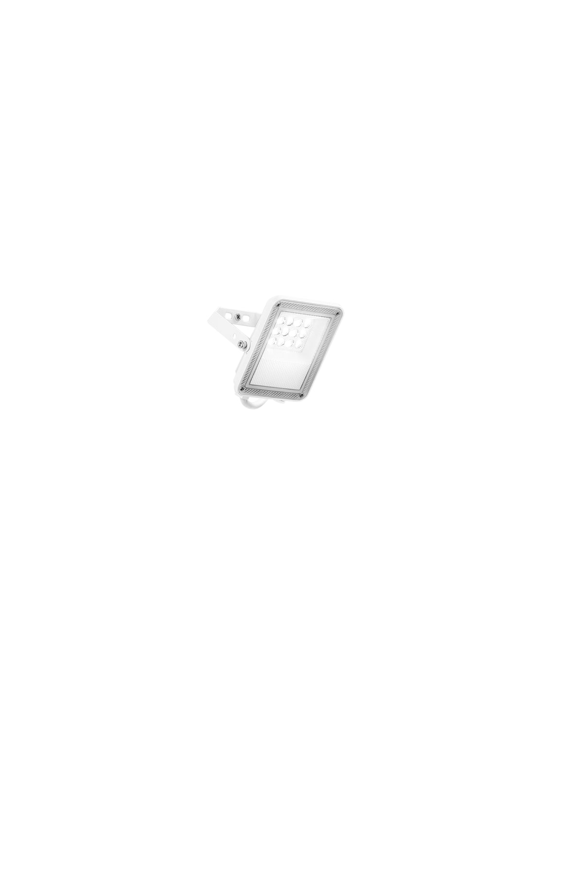 "Proiettore LED ESUS in alluminio bianco 10W con CCT"