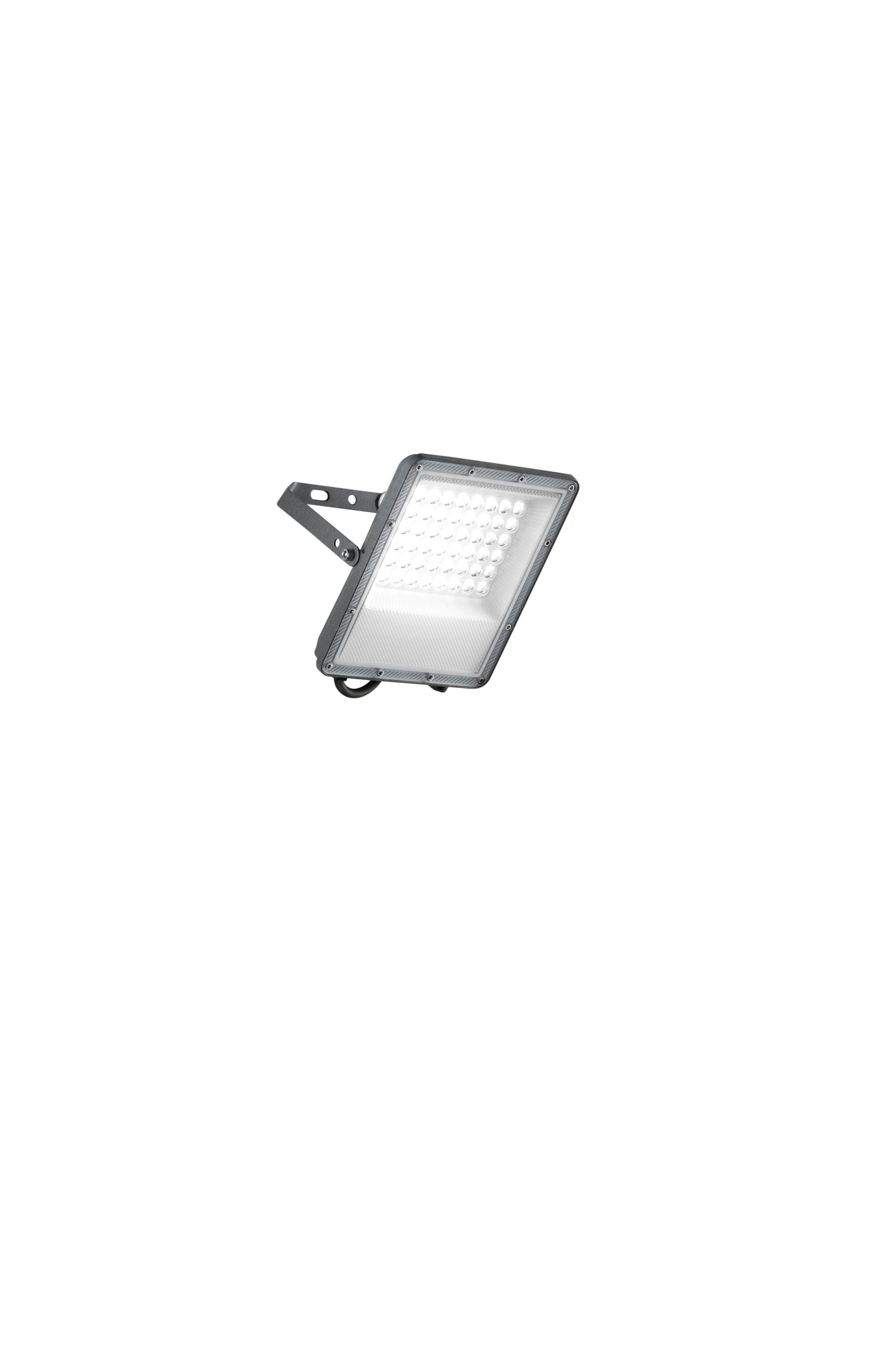 "Proiettore LED ESUS in alluminio argento 50W con CCT"