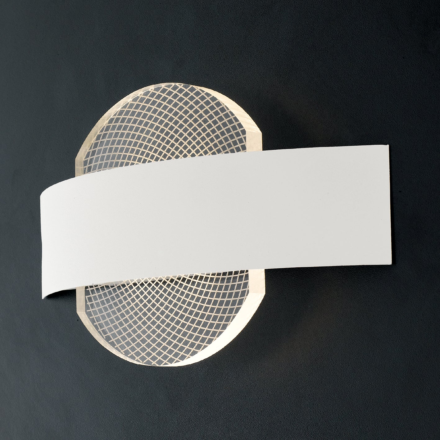 APPLIQUE LED ETERNITY BIANCA 11W 1210LM 4000K 24X5,5X13CM