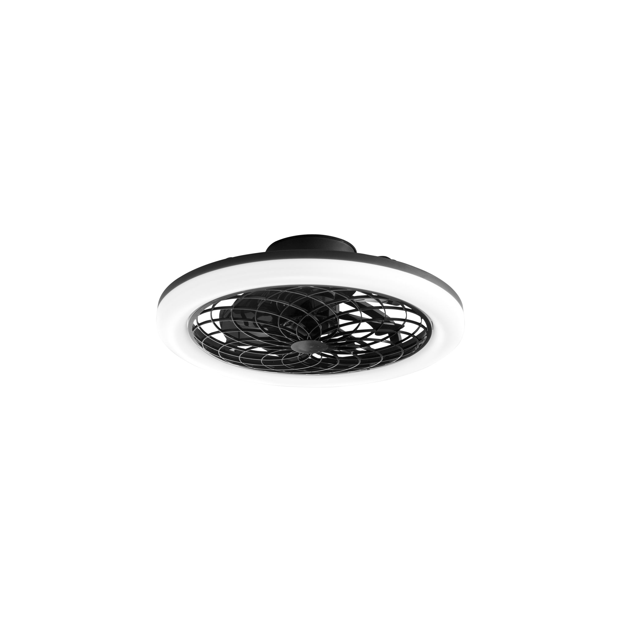 "Ventilatore LED ETESIA nero estate/inverno 6 velocità con Wi-Fi"