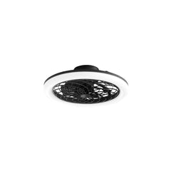 "Ventilatore LED ETESIA nero estate/inverno 6 velocità con Wi-Fi"