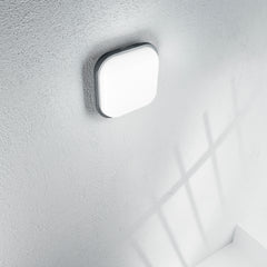 PLAFONIERA LED EVER ANTRACITE QUADRATA 28W 3420LM CCT IP65 22,1X22,1X7,2CM