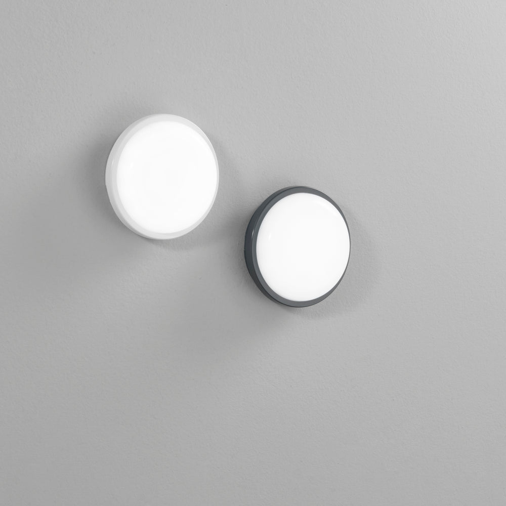 PLAFONIERA LED EVER BIANCA 15W 1900LM CCT IP65 16,7X6,2CM