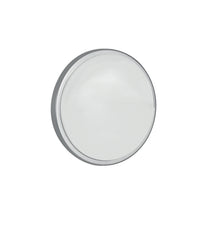 PLAFONIERA LED EVER SILVER TONDA 28W 3750LM 4000K IP65 CON SENSORE 30X7,8CM
