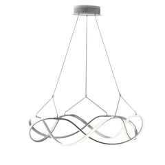 "Sospensione FLIGHT in nichel spazzolato 45W 4000K(Luce naturale)"