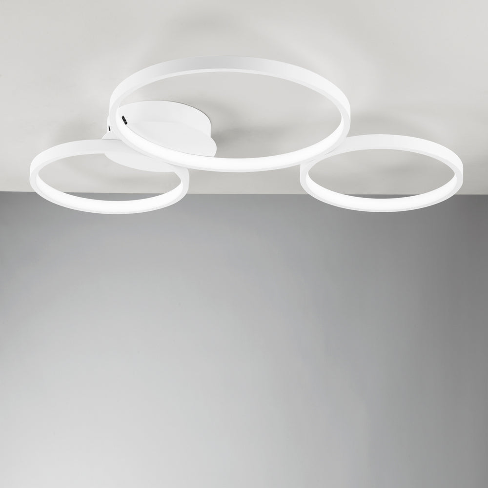 PLAFONIERA LED FREDY BIANCO 40W 5200LM CCT 60X60X6,1CM