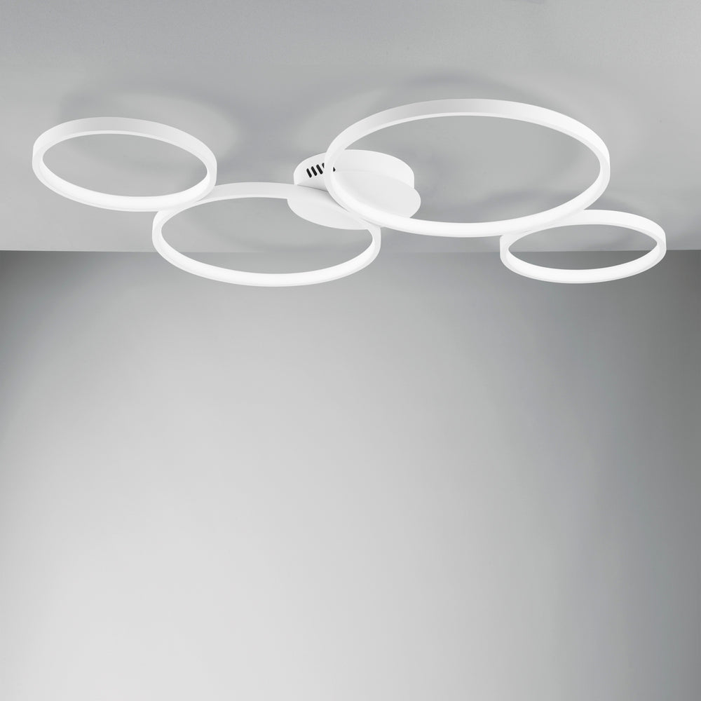 PLAFONIERA LED FREDY BIANCO 60W 8000LM CCT 95X61X6,1CM
