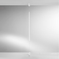 PIANTANA LED GRAVITY BIANCA 15W 1728LM CCT 6X6X400CM