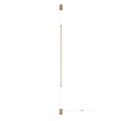 "Piantana a sospensione LED GRAVITY in metallo oro, posizione e altezza regolabili, CCT"