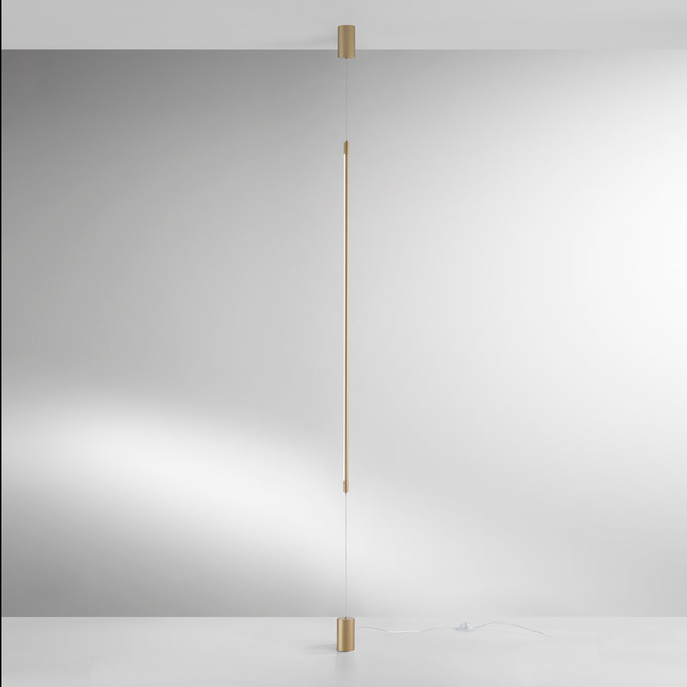 PIANTANA LED GRAVITY ORO 15W 1728LM CCT 6X6X400CM