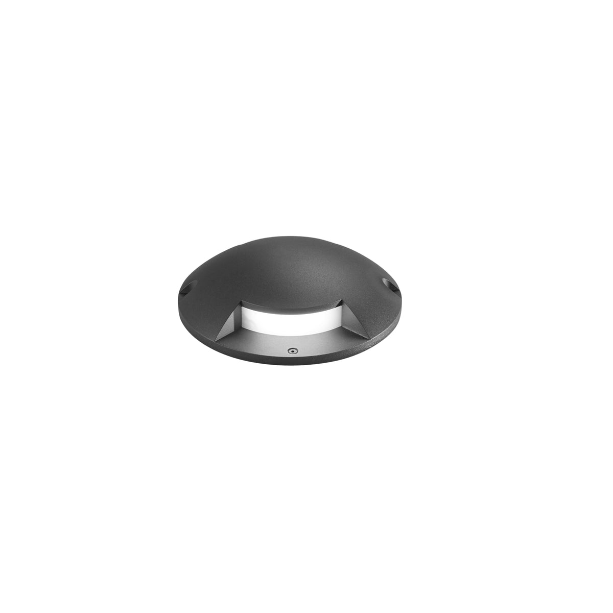 "Segnapassi LED da esterno GROUND in alluminio luce frontale 6W, CCT, Ø 21cm."