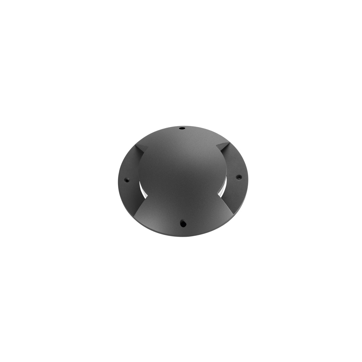 "Segnapassi LED da esterno GROUND in alluminio luce biemissione 12W, CCT, Ø 21cm."