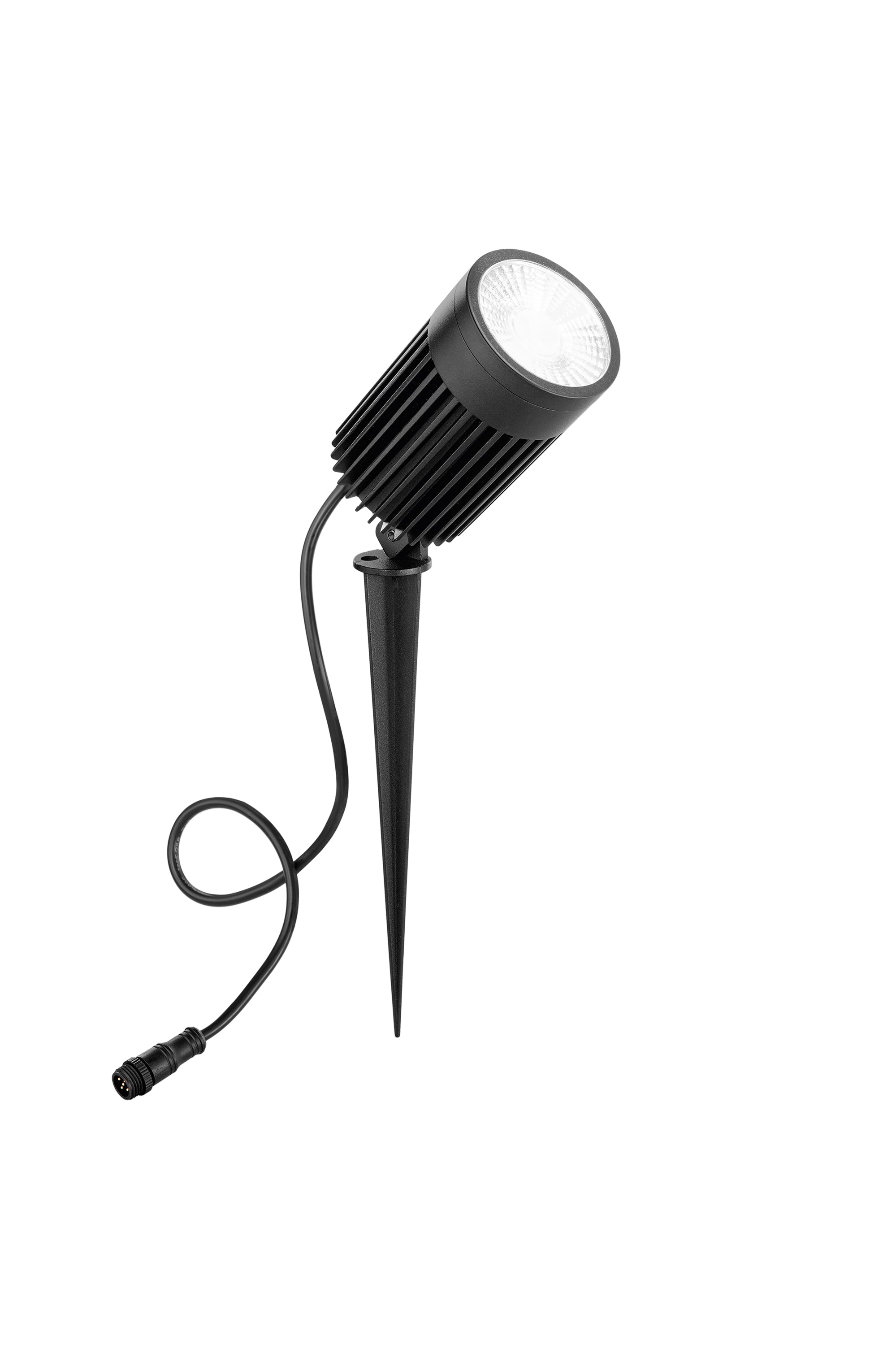 PROIETTORE LED HAYDON NERO 30W CCT 3000/4000/6500K IP67 CON PICCHETTO