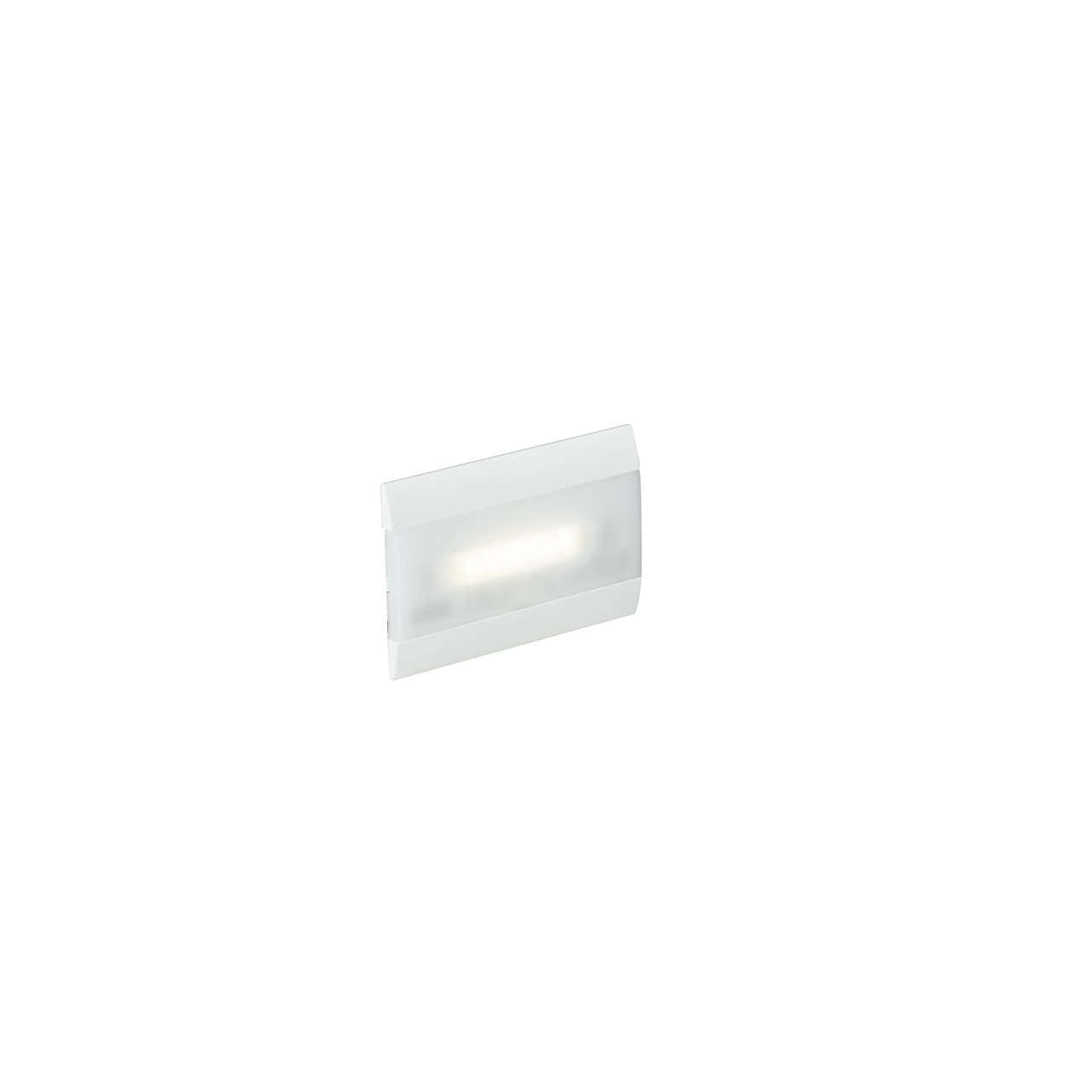 "Faretto ad incasso HELP bianco con luce di emergenza 1W 4000K (luce naturale)"