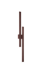 APPLIQUE LED HERCULES CORTEN IN ALLUMINIO E DIFFUSORE IN PC 47W 6800LM CCT 2700/3500/4000K IP65 60X170X1420MM