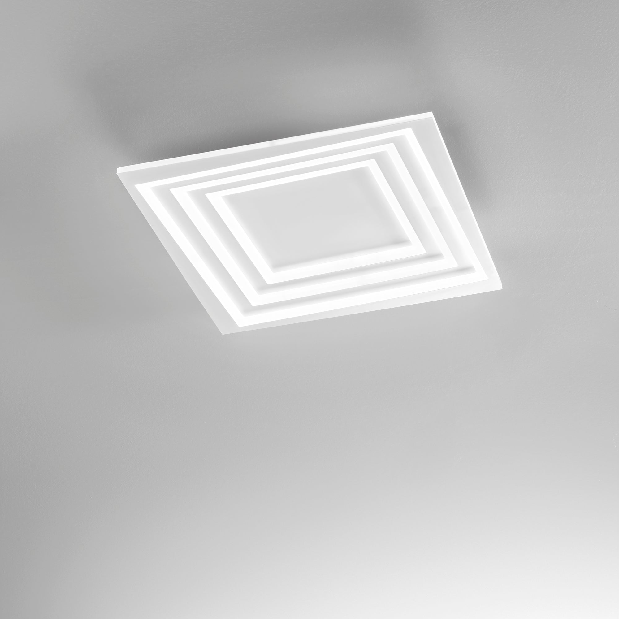 PLAFONIERA LED HYPNOTIC BIANCA 60W 8800LM CCT 47X47x5,5CM